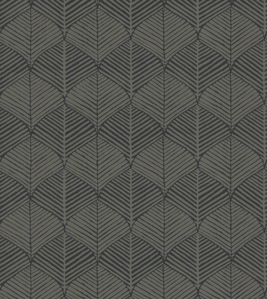 Ronald Redding Designs Universal Nature Black Wallpaper