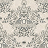 Erin & Ben Co. Cottontail Toile Peel & Stick Linen & Charcoal Wallpaper