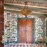 Schumacher Citrus Garden Panel Set Primary Wallpaper
