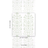 Schumacher Jaipur Mughal Flower Green Wallpaper