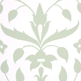 Schumacher Jaipur Mughal Flower Green Wallpaper
