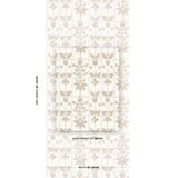 Schumacher Georgia Wildflowers Neutral Wallpaper