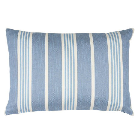 Schumacher Hampton Stripe I/O Pool 20" x 14" Pillow