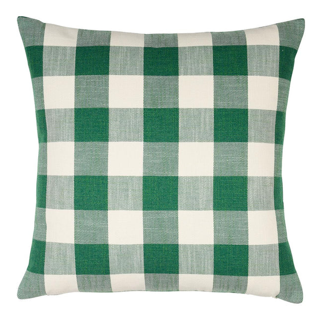 Schumacher Picnic I/O Emerald 20" x 20" Pillow