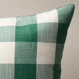 Schumacher Picnic I/O Emerald 20" x 20" Pillow