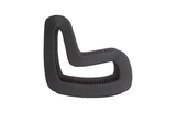 Phillips Collection Seat Belt Rocking Black/Red Chair