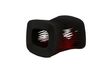 Phillips Collection Seat Belt Ottoman Black/Red Chair