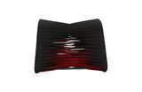 Phillips Collection Seat Belt Ottoman Black/Red Chair