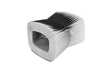 Phillips Collection Seat Belt Ottoman Gray/Black Chair