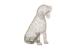 Phillips Collection Crazy Wire Beagle MD Accent