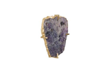 Phillips Collection Gem Wall Tile in Brass Setting Purple Quartz Wall Art
