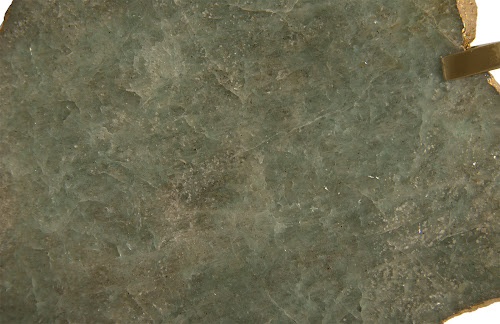 Phillips Collection Gem Wall Tile in Brass Setting Green Emerald Wall Art