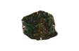 Phillips Collection Gem Wall Tile in Brass Setting Glacier Charcoal Wall Art