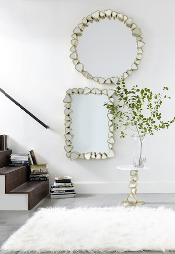 Phillips Collection Pebble Round Mirror