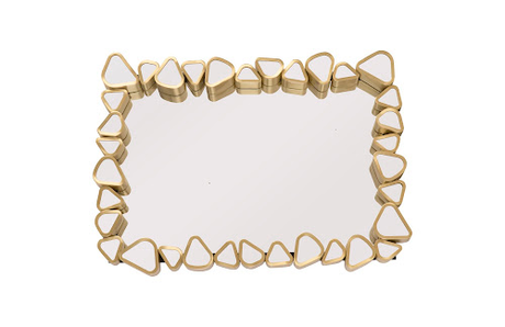 Phillips Collection Pebble Rectangle Mirror