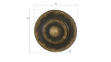 Phillips Collection Circles Wall Tile Green Wall Art