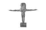 Phillips Collection Diving Sculpture Aluminum Large Accent