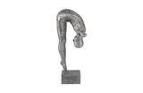 Phillips Collection Diving Sculpture Aluminum Large Accent