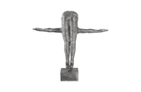 Phillips Collection Diving Sculpture Aluminum Large Accent