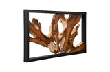 Phillips Collection Framed Root Wall Art Rectangle Black Accent