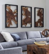 Phillips Collection Framed Root Wall Art Rectangle Black Accent