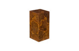 Phillips Collection Teak Slice Pedestal Square SM Accent