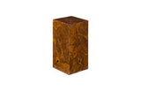 Phillips Collection Teak Slice Pedestal Square SM Accent