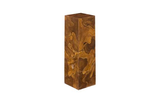 Phillips Collection Teak Slice Pedestal Square LG Accent