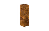 Phillips Collection Teak Slice Pedestal Square LG Accent