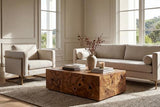 Phillips Collection Teak Slice Rectangle Coffee Table