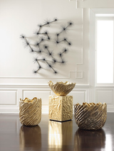 Phillips Collection Sea Root Wall Art Black Accent