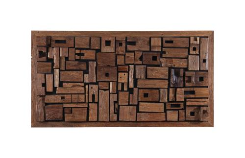 Phillips Collection Asken Wall Art Wood LG Accent