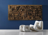 Phillips Collection Asken Wall Art Wood LG Accent