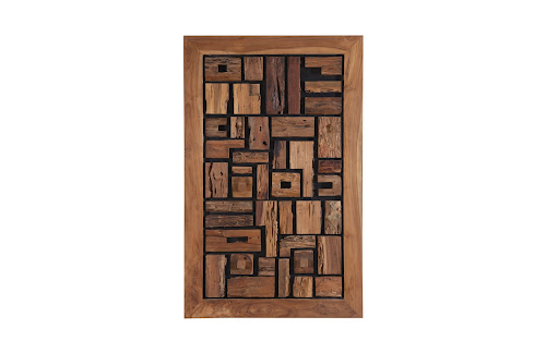 Phillips Collection Asken Wall Art Wood SM Accent