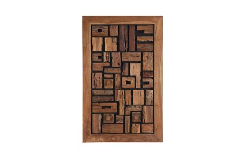 Phillips Collection Asken Wall Art Wood SM Accent