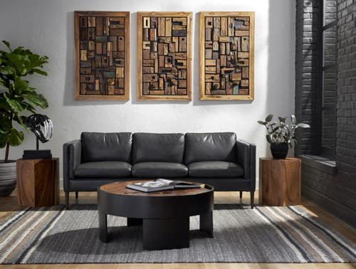 Phillips Collection Asken Wall Art Wood SM Accent
