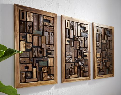 Phillips Collection Asken Wall Art Wood SM Accent