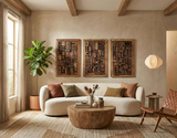 Phillips Collection Asken Wall Art Wood SM Accent