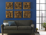 Phillips Collection Asken Wall Tile Wood Wall Art