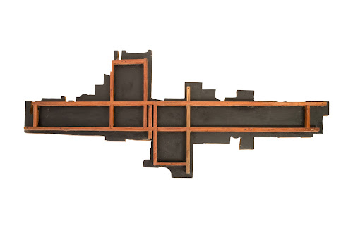 Phillips Collection Asken Wall Art Wood Freeform Accent