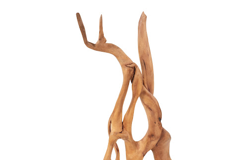 Phillips Collection Mahogany Wood Sculpture Table Top Size Shape Styles Vary Tabletop