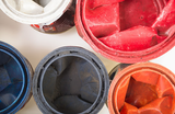 Phillips Collection Paint Can Wall Art Square Assorted Colors SM Accent