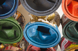 Phillips Collection Paint Can Wall Art Square Assorted Colors SM Accent