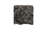 Phillips Collection Black Wash Square Stool