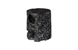 Phillips Collection Black Wash Round Stool