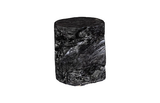 Phillips Collection Black Wash Round Stool