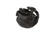 Phillips Collection Teak Black Brown Planter