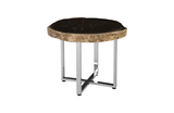 Phillips Collection Petrified Wood SS Legs Assorted Coffee Table