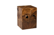 Phillips Collection Teak Slice Brown Side Table