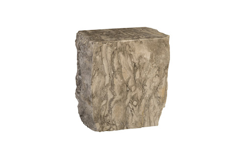Phillips Collection Marble Gray Stool